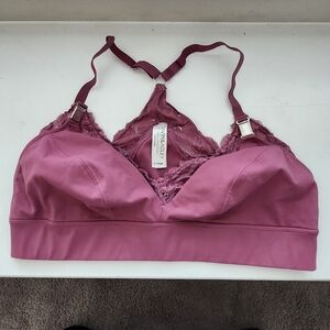 Magenta (Discontinued Color) Davin And Andley Breastfeeding Bra